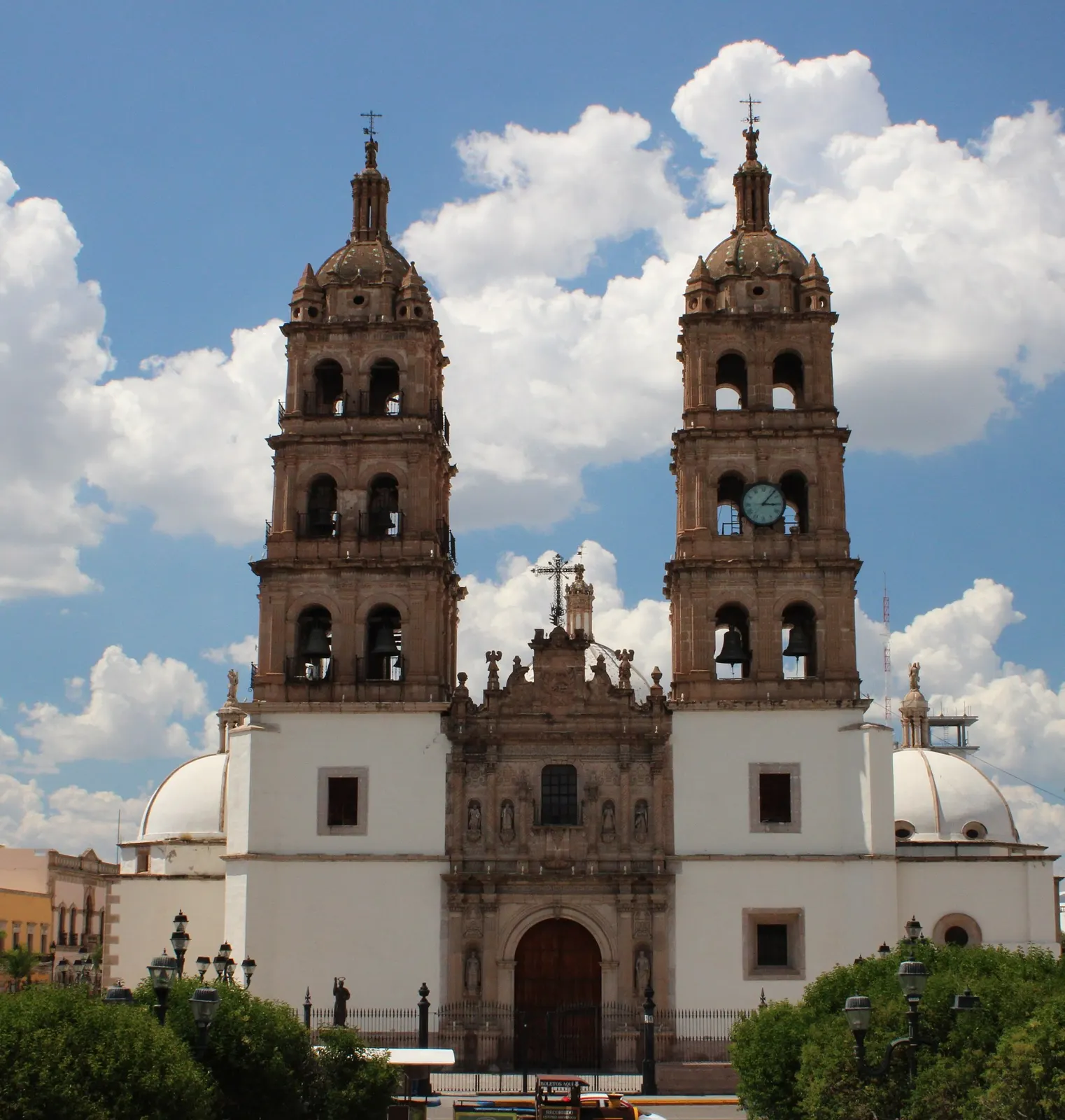 Catedral de Durango al atardecer